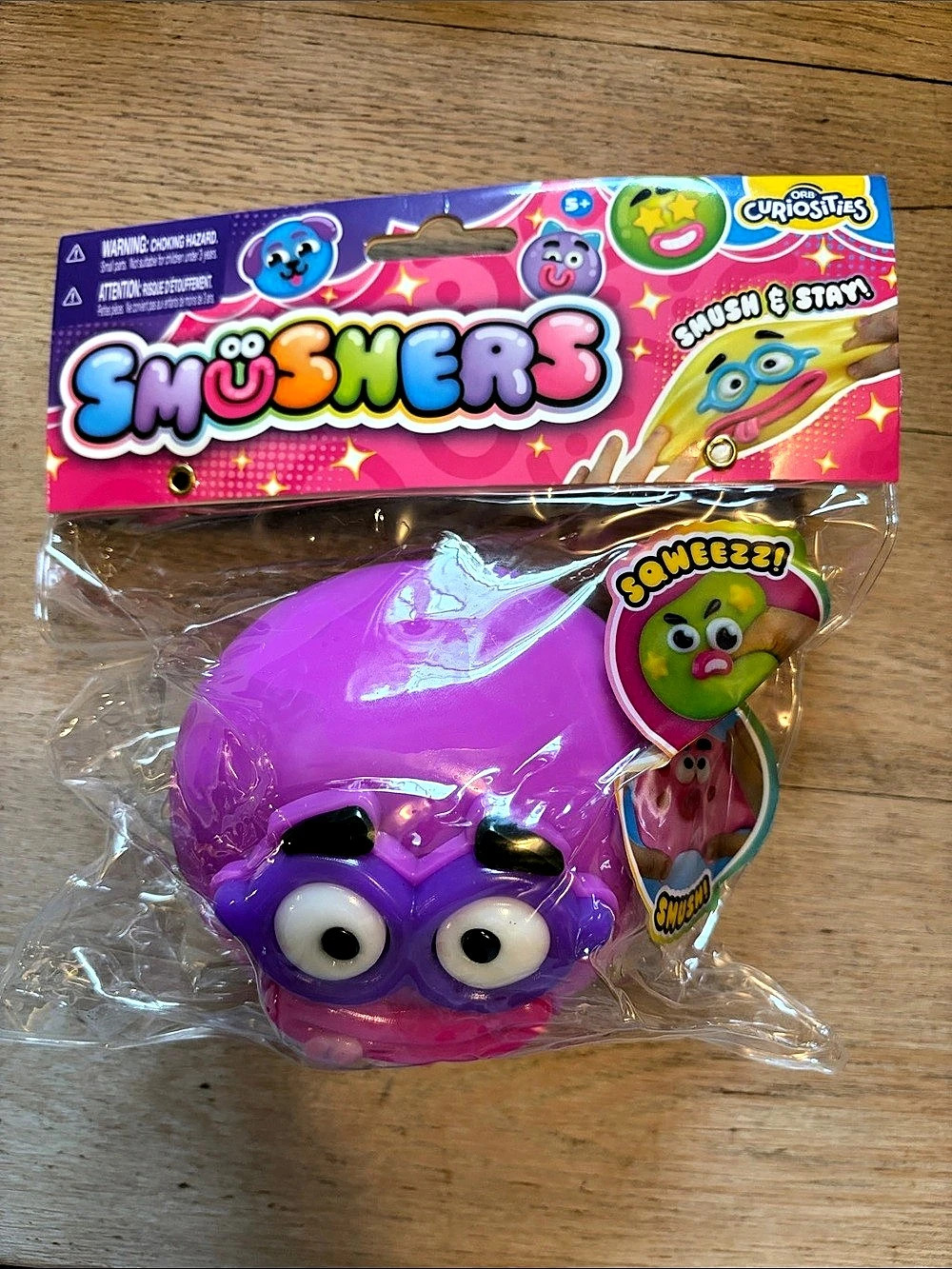 ORB Toys Smooshers Purple Toy NWT